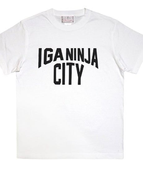 IGA NINJA CITYＴシャツ/IGA NINJA CITY T-shirts(WHITE)
