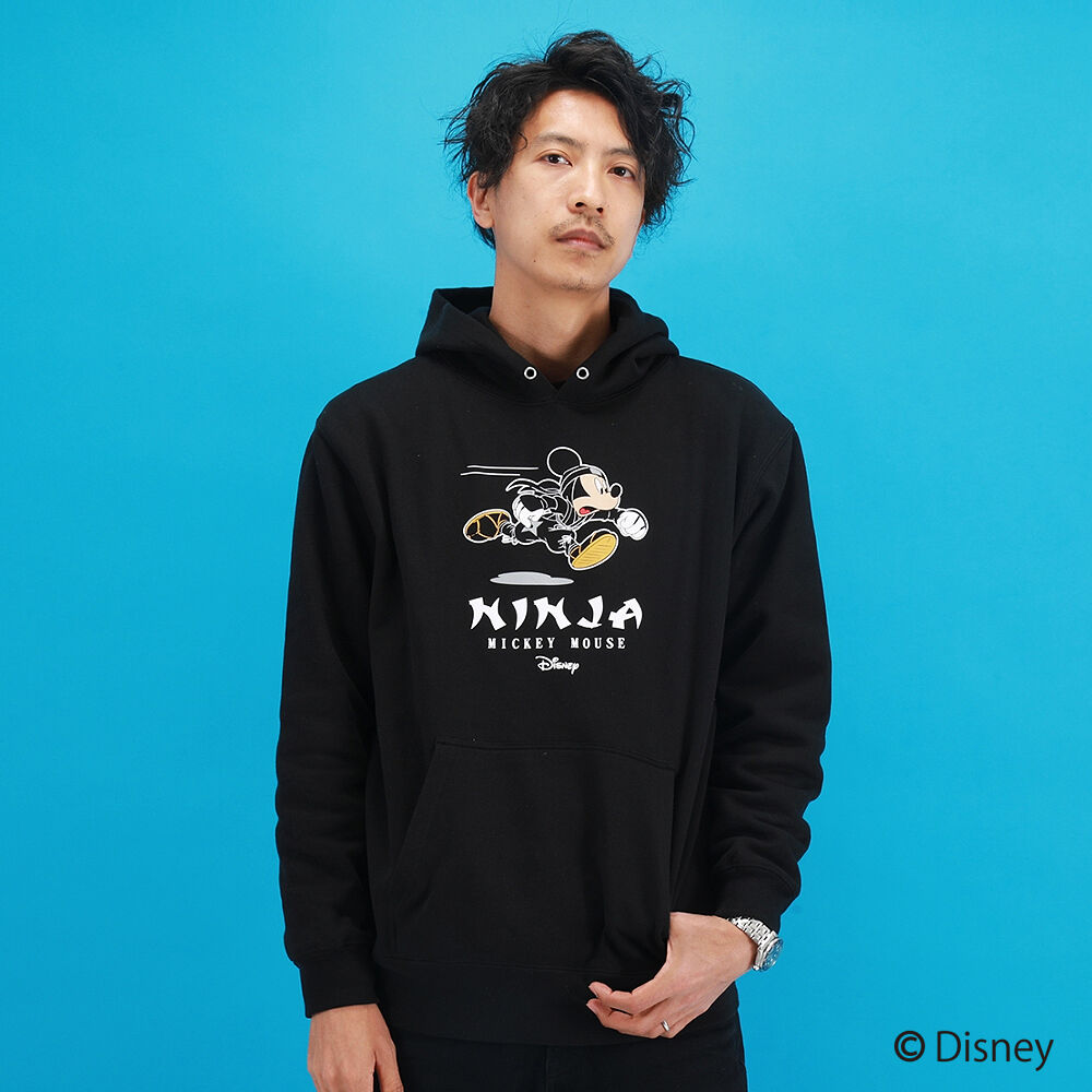 MICKEY プルオーバーパーカー/MICKEY Hoodie(BLACK)