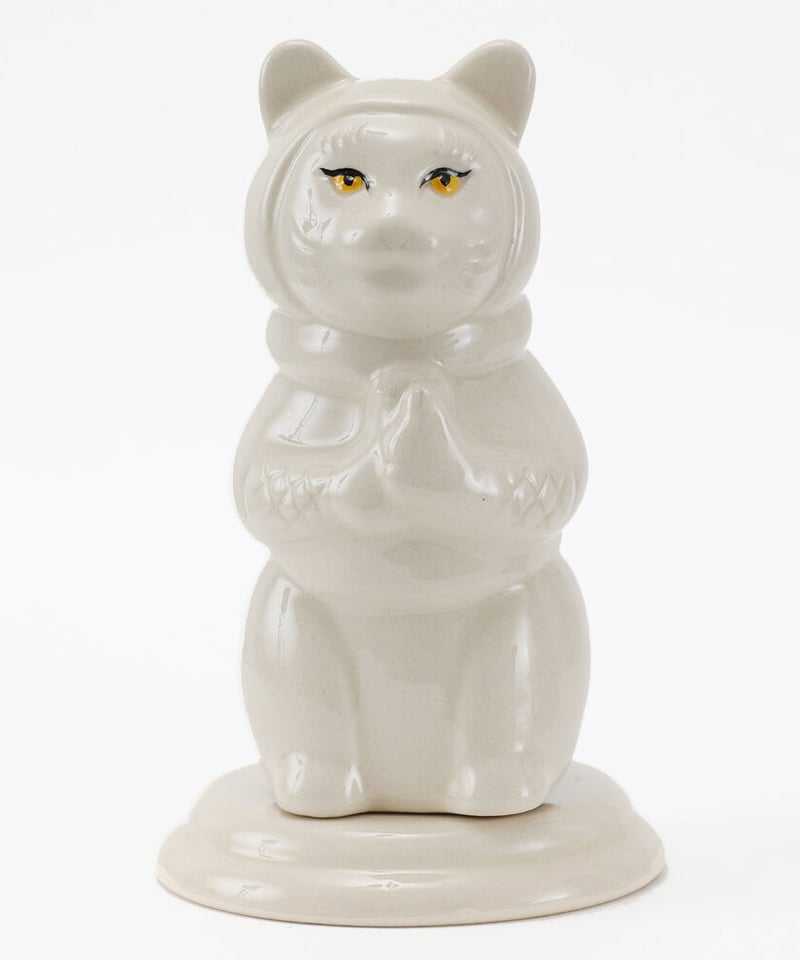 猫忍者香炉/NEKO NINJA INCENSE CHAMBER（WHITE） | 伊賀の京丸