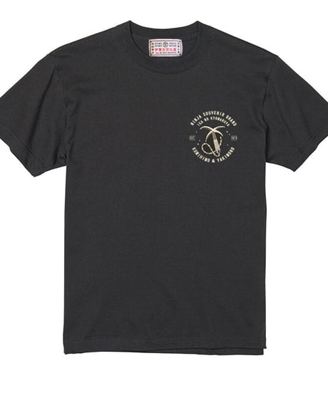 くのいちTシャツ/KUNOICHI T-shirts(SUMI BLACK)