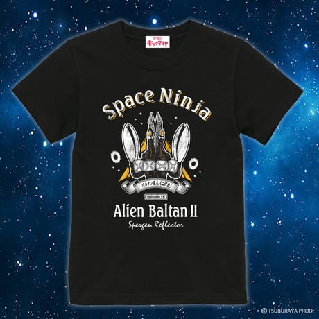 【再入荷なし】バルタン星人（二代目）Tシャツ/ALIEN BALTAN T-shirts(BLACK）