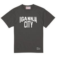 【NEW】IGA NINJA CITY Tシャツ/IGA NINJA CITY T-shirts(SUMI BLACK)