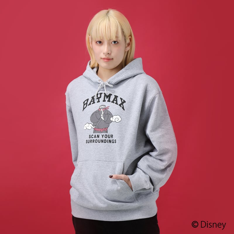 ☆US Disney Parks☆男女兼用 アベンジャーズ #1Cover パーカー ベイマックス パーカー/BAYMAX Hoodie(GRAY) | 伊賀の京丸屋