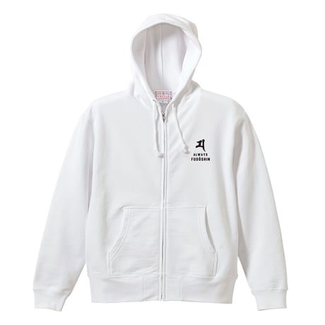 浮世絵忍者ジップパーカー/UKIYOE NINJA Hoodie(WHITE)