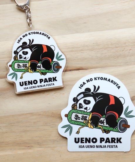 【数量限定】パンダ忍者 ステッカー/PANDA NINJA Sticker