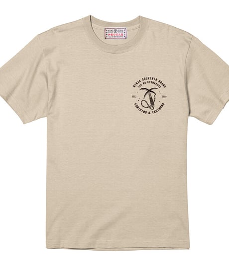 くのいちTシャツ/KUNOICHI T-shirts(SAND BEIGE)