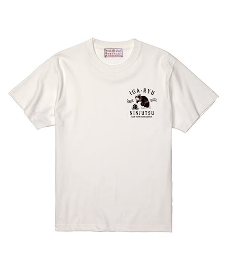 猫忍者 忍法Tシャツ/NEKONINJA T-shirts(WHITE)