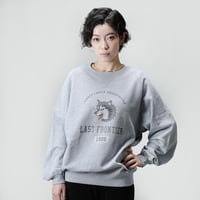 狼スウェット/ WOLF Sweatshirt(GREY）