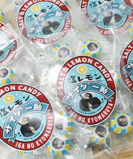 忍太郎あめ(塩レモンサイダー味)/Nintaro candy(Salt lemon cider flavor)