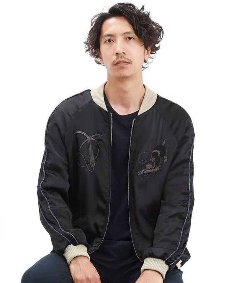 再入荷無し】伊賀くみひも 忍者スカジャン/IGAKUMIHIMO NINJA SUKAJAN