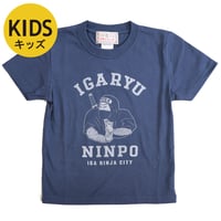 忍者忍法 キッズＴシャツ /NINJA NINPO KIDS T-shirts(NAVY)