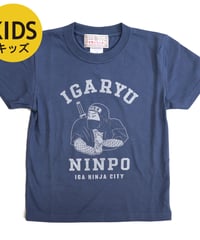 忍者忍法 キッズＴシャツ /NINJA NINPO KIDS T-shirts(NAVY)