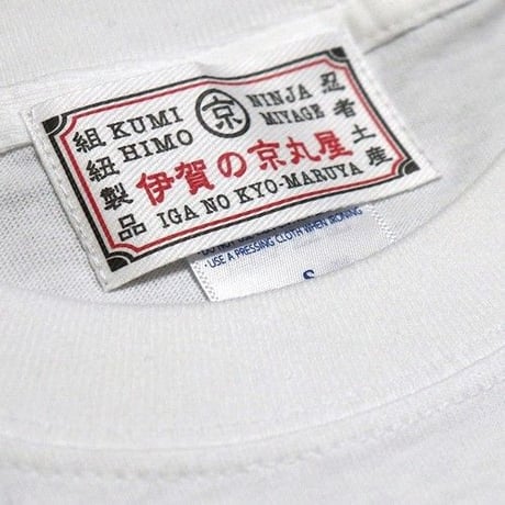 くのいちTシャツ/KUNOICHI T-shirts(WHITE)