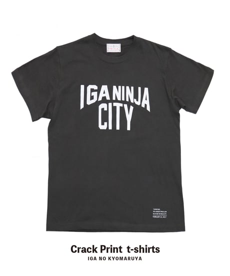 【NEW】IGA NINJA CITY Tシャツ/IGA NINJA CITY T-shirts(SUMI BLACK)