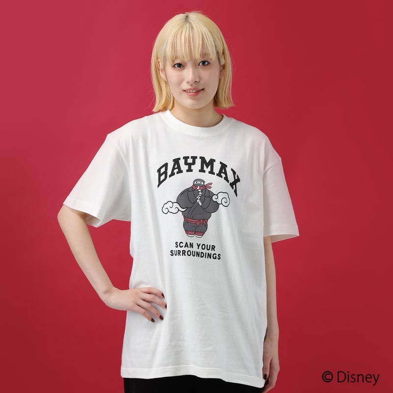 再入荷】ベイマックス Tシャツ/BAYMAX T-Shirts(WHITE） | 伊賀