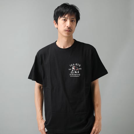 【再入荷】猫忍者 忍法Tシャツ/NEKONINJA T-shirts(BLACK)