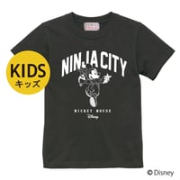 【再入荷】MICKEY キッズTシャツ/MICKEY KIDS T-shirts(SUMI BLACK)