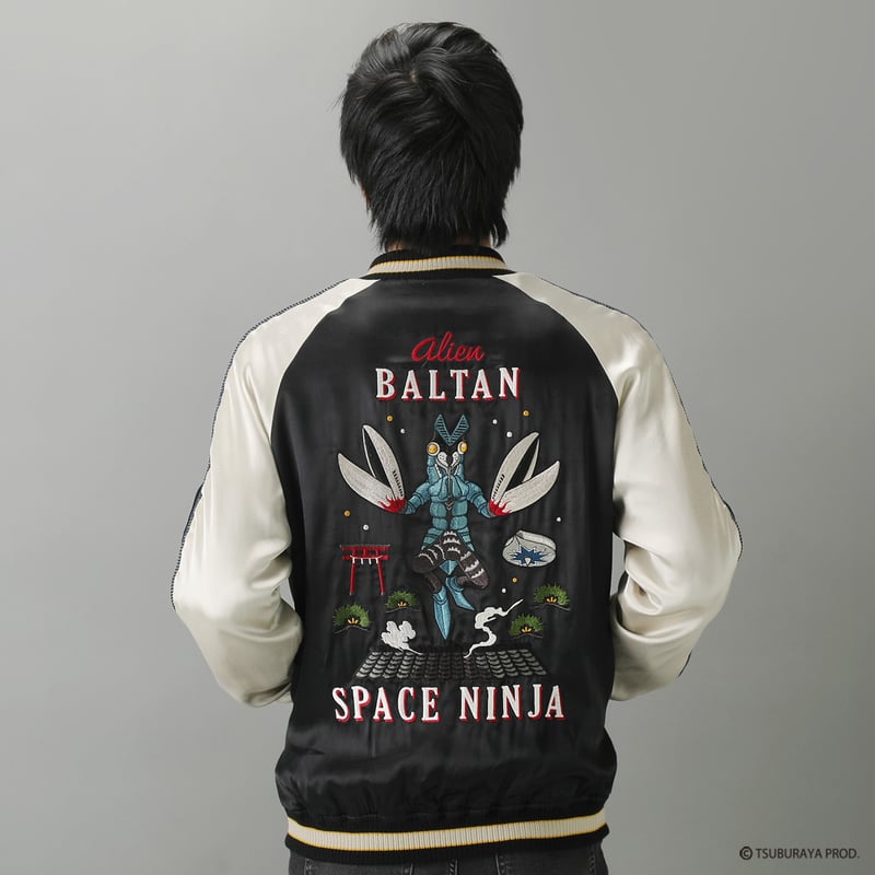 伊賀くみひもバルタン星人スカジャン/IGAKUMIHIMO ALIEN BALTAN 伊賀くみひもバルタン星人スカジャン/IGAKUMIHIMO ALIEN BALTAN
