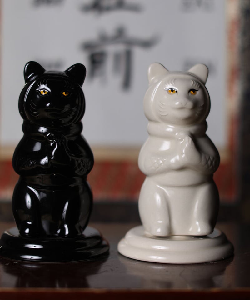 猫忍者香炉/NEKO NINJA INCENSE CHAMBER（WHITE） | 伊賀の京丸