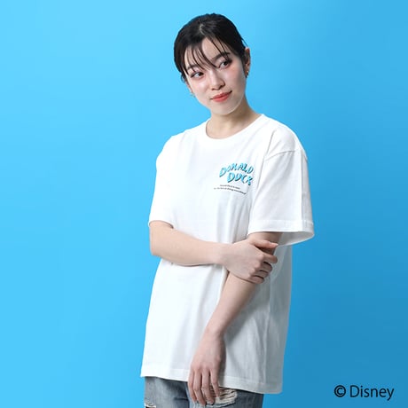 ＜DONALD＞PARACHUTE Tシャツ/＜DONALD＞PARACHUTE T-shirts(WHITE)