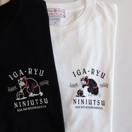 【再入荷】猫忍者 忍法Tシャツ/NEKONINJA T-shirts(BLACK)