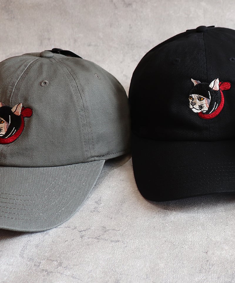 猫忍者キャップ/NEKONINJA CAP(BLACK) | 伊賀の京丸屋／公式通販サイト