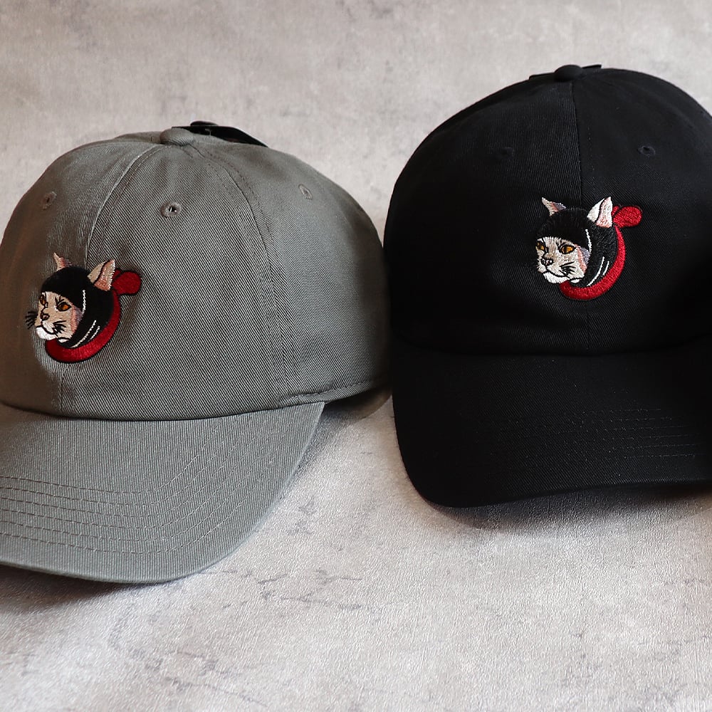 猫忍者キャップ/NEKONINJA CAP(BLACK) | 伊賀の京丸屋／公式通販サイト