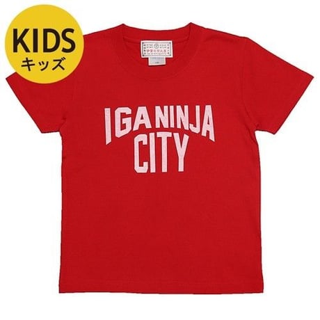 【再入荷なし】IGA NINJA CITYキッズＴシャツ/IGA NINJA CITY KIDS T-shirts(RED)