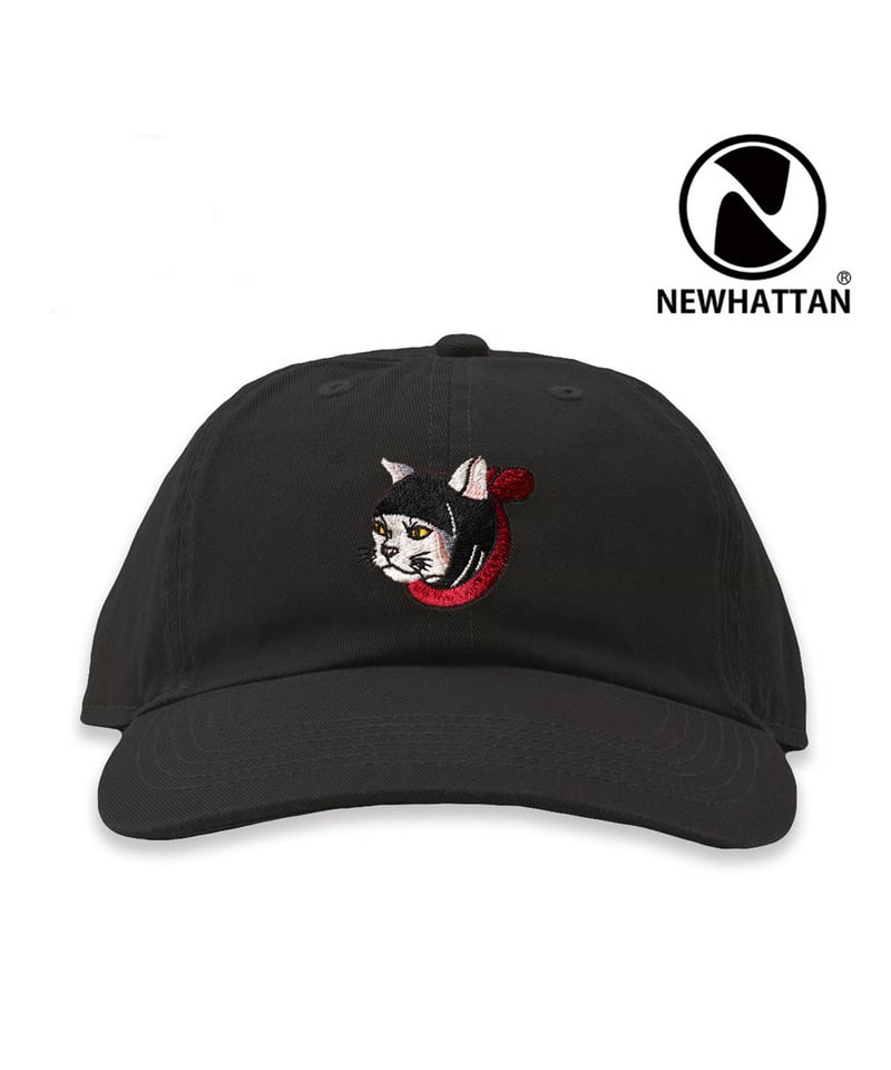 猫忍者キャップ/NEKONINJA CAP(BLACK) | 伊賀の京丸屋／公式通販サイト