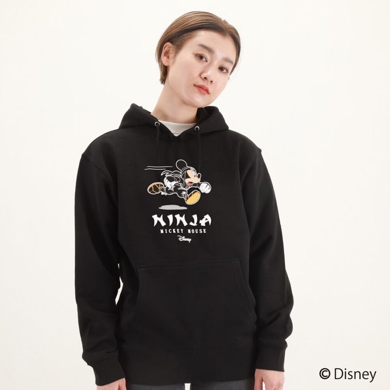 MICKEY プルオーバーパーカー/MICKEY Hoodie(BLACK) | 伊賀の京丸屋