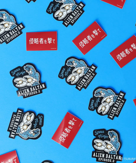 バルタンステッカーセット(小)/＜Alien Baltan＞Sticker×2(small)