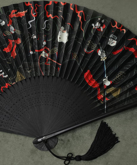 【再入荷無し】伊賀くみひも京扇子 忍者/IGA KUMIHIMO KYOSENSU NINJA