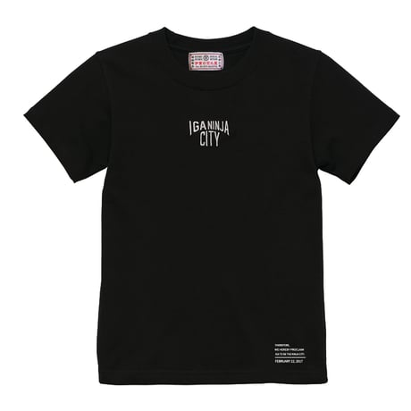 IGA NINJA CITY T-shirts (BLACK)