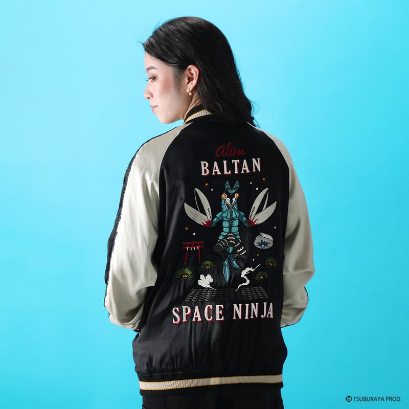 伊賀くみひもバルタン星人スカジャン/IGAKUMIHIMO ALIEN BALTAN 伊賀くみひもバルタン星人スカジャン/IGAKUMIHIMO ALIEN BALTAN