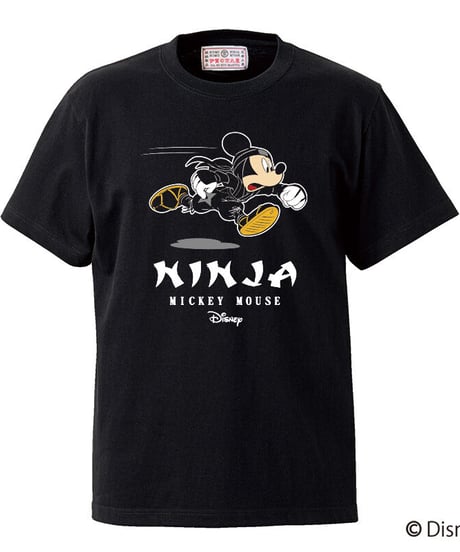 MICKEY RUN Tシャツ/MICKEY RUN T-shirts(BLACK)