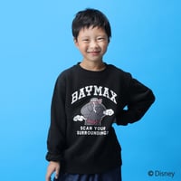【NEW】BAYMAX キッズスウェット/BAYMAX KIDS Sweatshirt(BLACK)