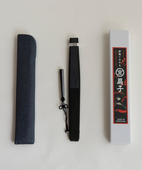 【再入荷無し】伊賀くみひも京扇子 忍者/IGA KUMIHIMO KYOSENSU NINJA