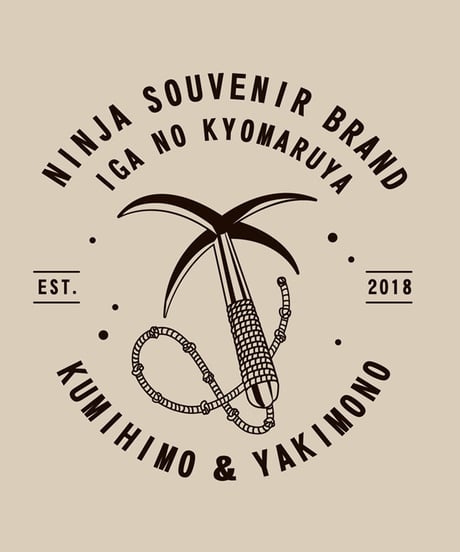 くのいちTシャツ/KUNOICHI T-shirts(SAND BEIGE)