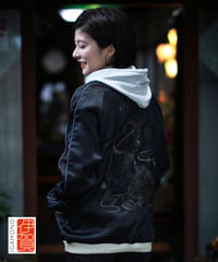 【再入荷無し】伊賀くみひも 忍者スカジャン/IGAKUMIHIMO NINJA SUKAJAN(BLACK)