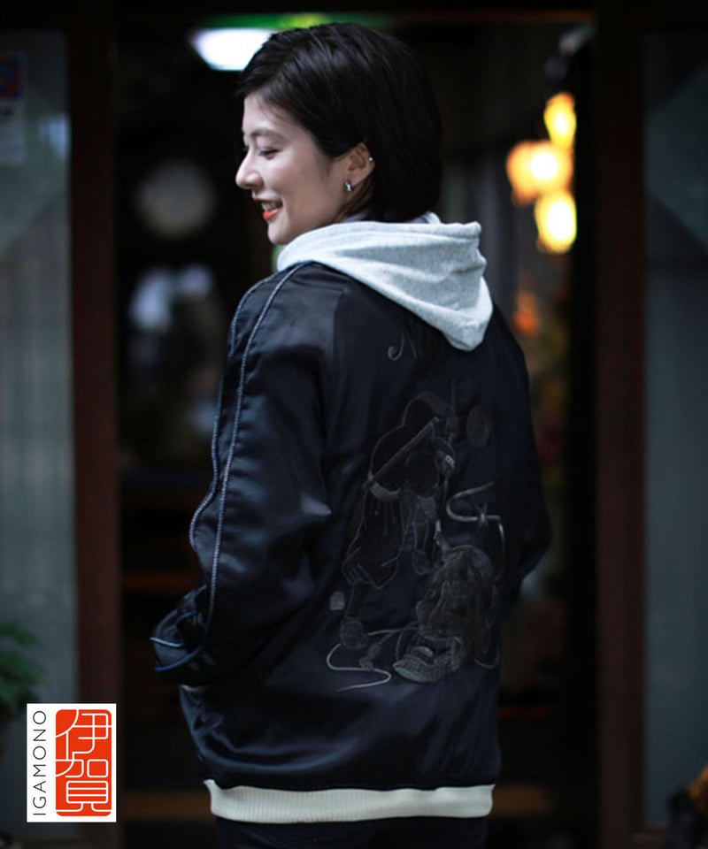 再入荷無し】伊賀くみひも 忍者スカジャン/IGAKUMIHIMO NINJA SUKAJAN