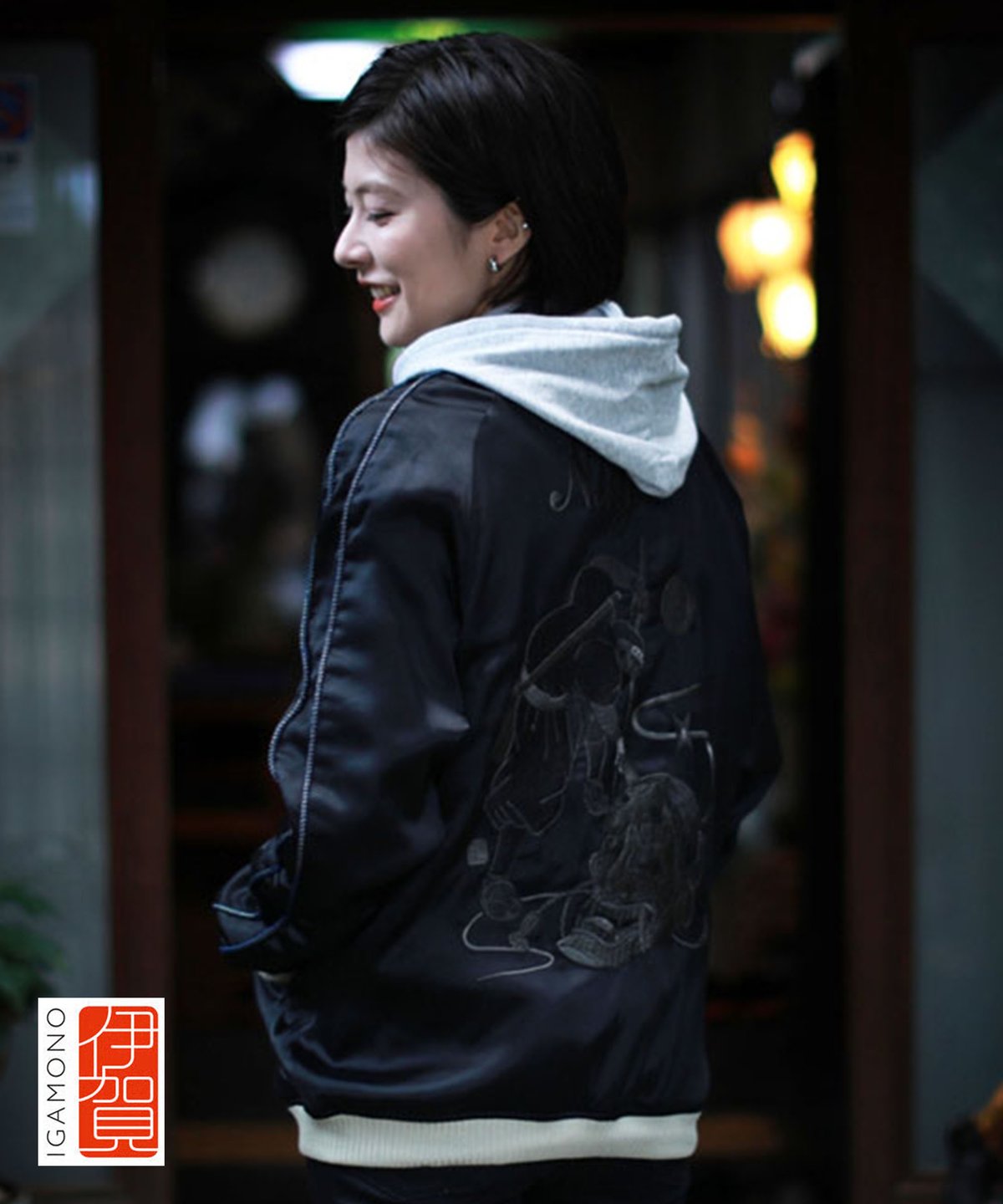 再入荷無し】伊賀くみひも 忍者スカジャン/IGAKUMIHIMO NINJA SUKAJAN