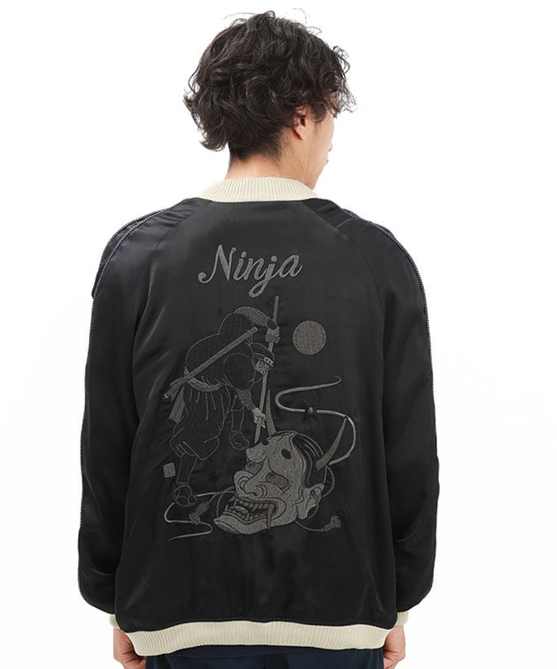 再入荷無し】伊賀くみひも 忍者スカジャン/IGAKUMIHIMO NINJA SUKAJAN