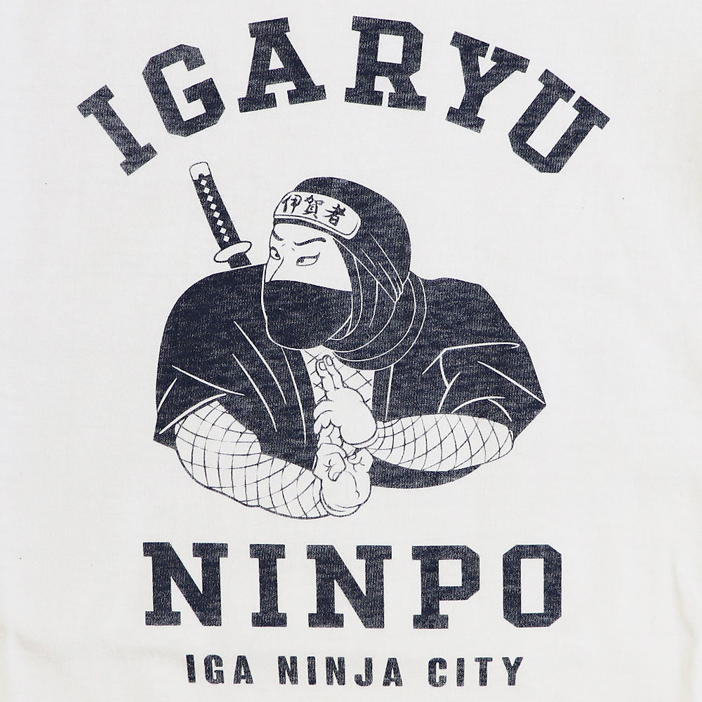 再入荷なし】忍者忍法Tシャツ /NINJA NINPO T-shirts(WHITE) |