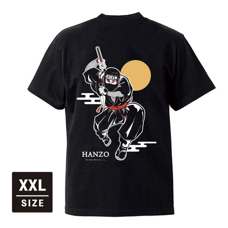 大田酒造 半蔵 Tシャツ/HANZO T-shirts(BLACK)