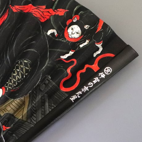 【再入荷】伊賀くみひも京扇子 忍者/IGA KUMIHIMO KYOSENSU NINJA