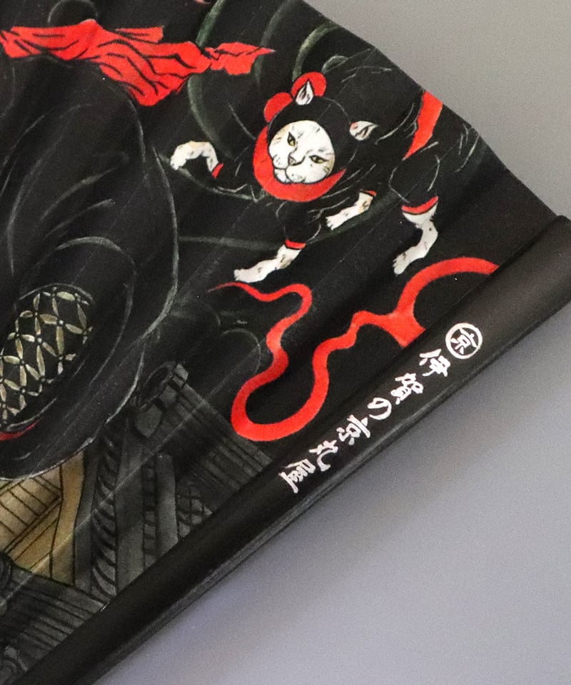 再入荷無し】伊賀くみひも京扇子 忍者/IGA KUMIHIMO KYOSENSU NINJA