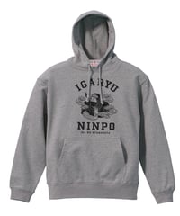 忍法 プルオーバーパーカー/NINPO Hoodie (GREY）