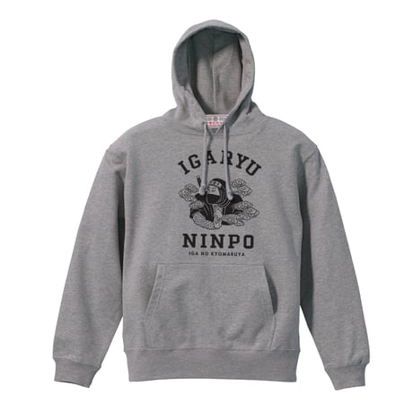 忍法 プルオーバーパーカー/NINPO Hoodie (GREY）