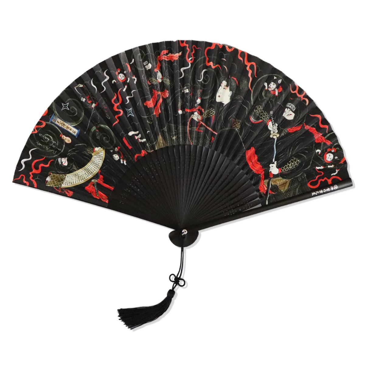 再入荷】伊賀くみひも京扇子 忍者/IGA KUMIHIMO KYOSENSU NINJA |