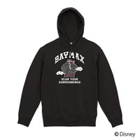 BAYMAX パーカー/BAYMAX Hoodie(BLACK)